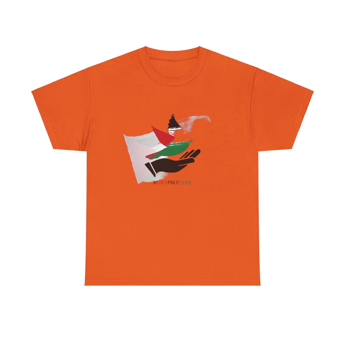 Unisex Heavy Cotton Free Palestine bird Tee