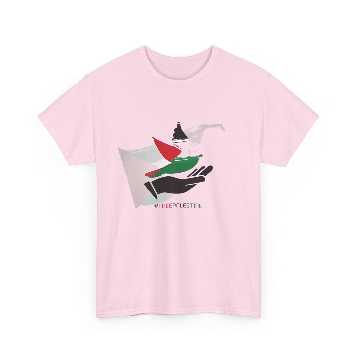 Unisex Heavy Cotton Free Palestine bird Tee