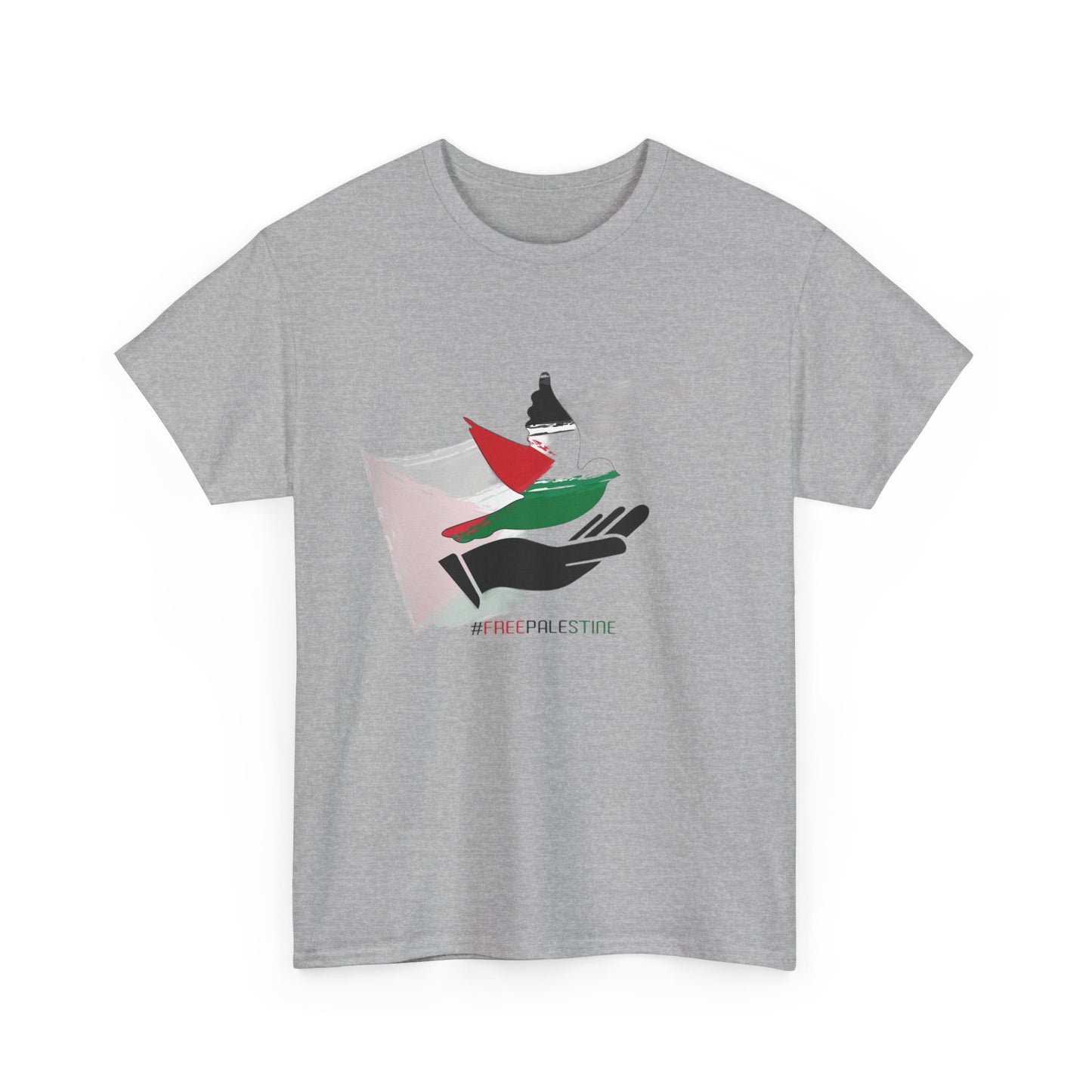 Unisex Heavy Cotton Free Palestine bird Tee