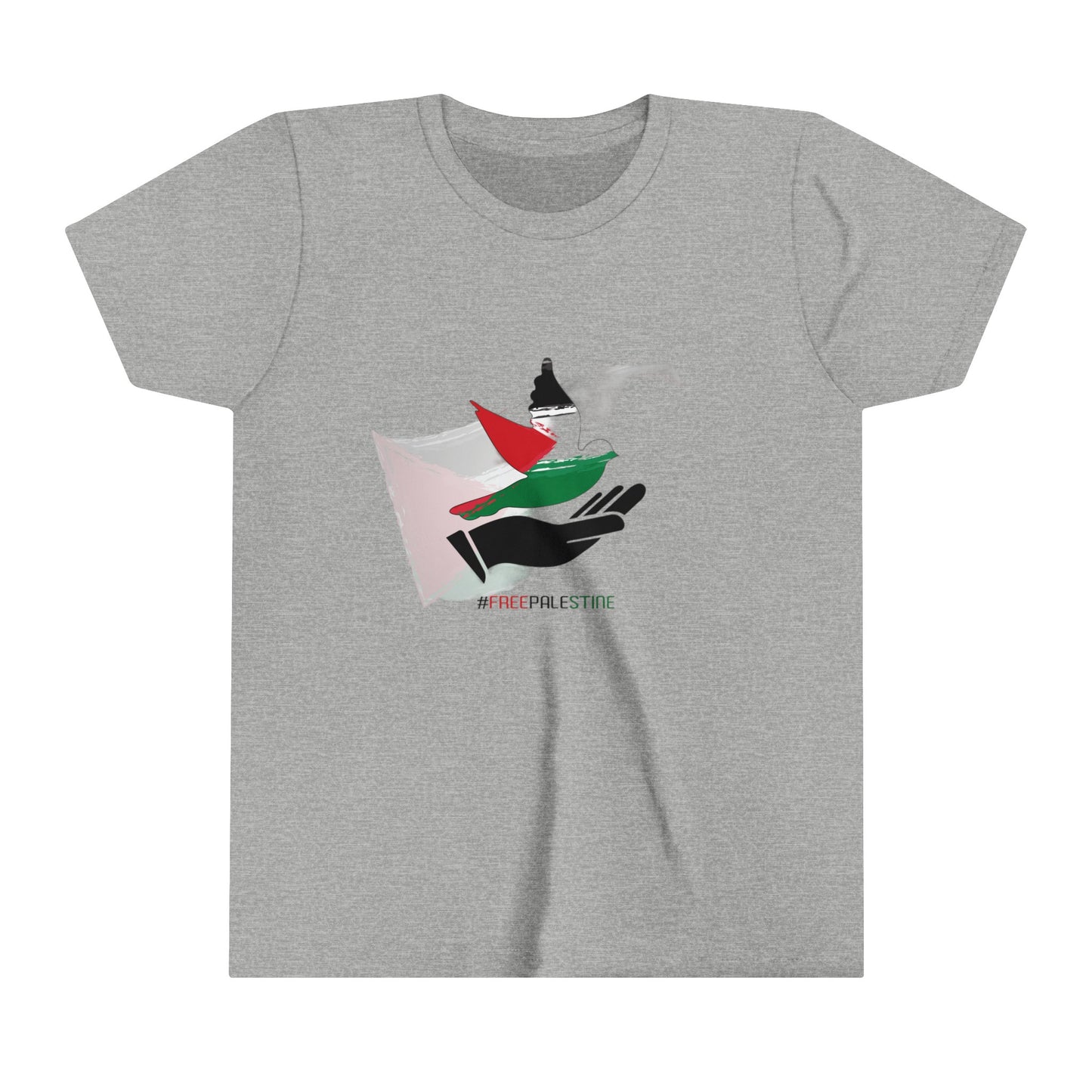 Youth Short Sleeve Free Palestine bird Tee