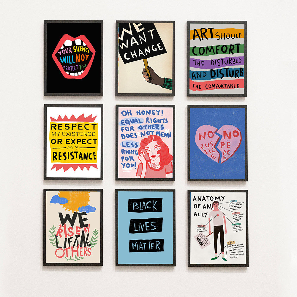 Activism Art Canvas Picture Decoration various