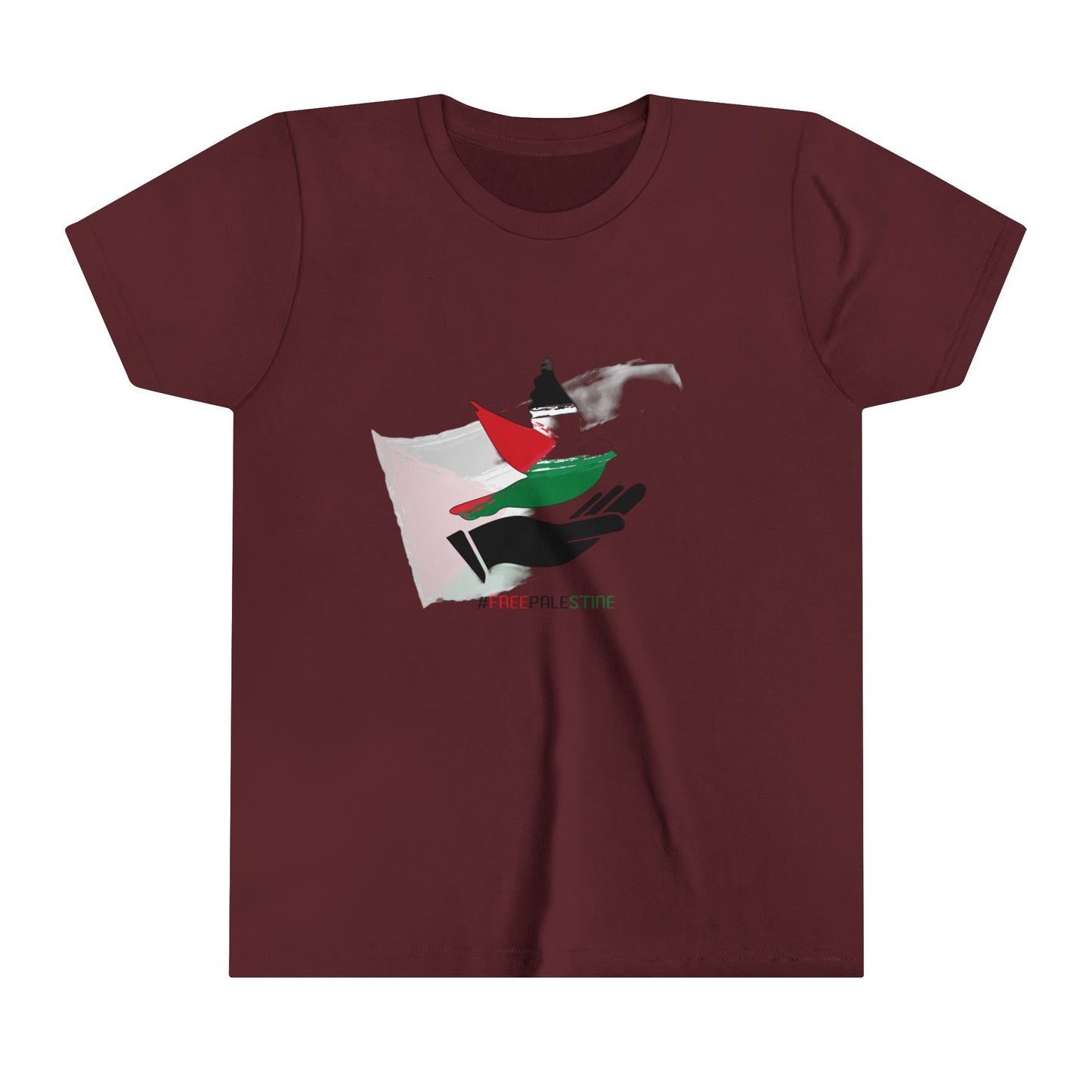 Youth Short Sleeve Free Palestine bird Tee