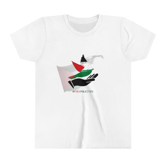 Youth Short Sleeve Free Palestine bird Tee