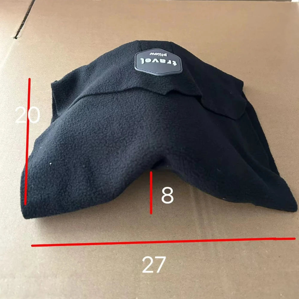 1Pc Scarf Style Outdoor Travel Pillows With Super Soft Neck Support Airplane Travel Pillows Trips Cervical Nap Neck Pillows Gift